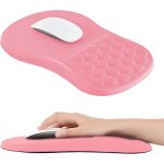 Tapis de souris gaming pour poignets avec design de massage, repose poignet souris ergonomique avec mousse ...