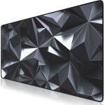 Tapis de souris gaming xxl 900x400mm, mouse pad mat, sous - main bureau gamer extra large en tissu, base ...