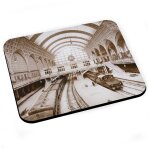 Tapis de souris gare d'orsay paris 1900 photo rare vintage ancien train Tapis de souris gare d'orsay paris 1900 photo rare vintage ancien train