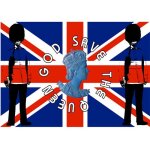 Tapis de souris god save the queen by cbk
