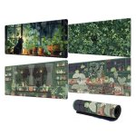 Tapis de souris grenouille verte adorable antid�rapant pour bureau maison gaming yonis