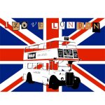 Tapis de souris i love london by cbk