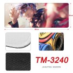 Tapis de souris imprim en couleur avec personnalit de dessin anim et tapis de table antidrapant autour ...
