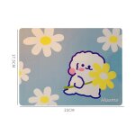 Tapis de souris de jeu en cuir pu, confortable, portable, pour la maison, le bureau, pour criture, pour ...