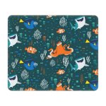 Tapis de souris de jeu personnalise avec base en caoutchouc antiderapante motif nemo