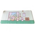 Tapis de souris de jeu portable en cuir pu, motif dessin anim�, �tanche, id�al pour le bureau