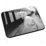 Tapis de souris marilyn monroe actrice mannequin new york 1955 metro Tapis de souris marilyn monroe actrice mannequin new york 1955 metro