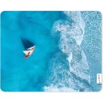 Tapis de souris motif voilier i 24 x 19 cm i tapis de souris de taille standard design carabes i impression ...