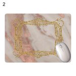 Tapis de souris pour ordinateur portable, couleur dorée, motif marbre, bureau, pour la maison Tapis de souris pour ordinateur portable, couleur dorée, motif marbre, bureau, pour la maison
