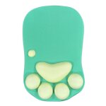 Tapis de souris patte de chat en silicone, mignon, antid�rapant, kawaii, pour bureau de jeu, ordinateur ...
