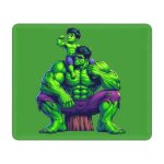 Tapis de souris personnalise pour gamer, antiderapant, base en caoutchouc, motif hulk, pour bureau, anime ...