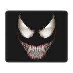 Tapis de souris personnalise pour gamer, antiderapant, avec base en caoutchouc, motif sourire venin, ...