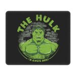 Tapis de souris personnalise hulk avec bord verrouillable, impermeable, pour pc, gamer, base en caoutchouc ...