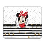 Tapis de souris personnalise minnie mouse polkadot anime avec bord verrouillable, tapis de souris de ...