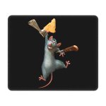 Tapis de souris personnalise ratatouille remy anime gamer, base en caoutchouc antiderapante, bord verrouill, ...