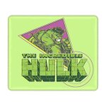 Tapis de souris personnalise the incredible hulk, souple, avec bords cousus, antiderapant, en caoutchouc, ...