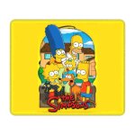 Tapis de souris personnalise the simpsons homer, avec base en caoutchouc antiderapante et bords verrouills, ...