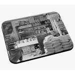 Tapis de souris photo magasin epicerie vintage noir et blanc walker evans Tapis de souris photo magasin epicerie vintage noir et blanc walker evans
