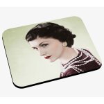 Tapis de souris photo de star clbrit coco chanel cratrice mode original