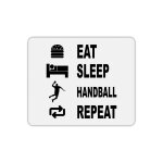 Tapis de souris rectangle eat sleep handball Tapis de souris rectangle eat sleep handball
