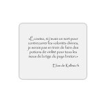 Tapis de souris rectangle elias potion de virilit� citation kaamelott