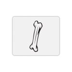 Tapis de souris rectangle imprim� bones
