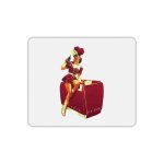 Tapis de souris rectangle imprim pinup coca