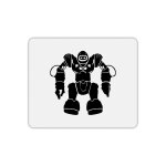 Tapis de souris rectangle imprim robots gant 2