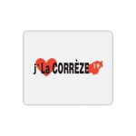 Tapis de souris rectangle j'aime la corr�ze