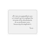 Tapis de souris rectangle yvain sympathis� avec un cr�mier citation kaamelott