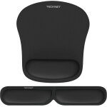 Tapis de souris et repose - poignet clavier, mouse pad ergonomique en mousse a mémoire pour bureau ordinateur, ... Tapis de souris et repose - poignet clavier, mouse pad ergonomique en mousse a mémoire pour bureau ordinateur, ...