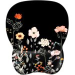 Tapis de souris avec repose - poignet ergonomique, 4mm mousepad avec remplissage en mousse à mémoire, ... Tapis de souris avec repose - poignet ergonomique, 4mm mousepad avec remplissage en mousse à mémoire, ...