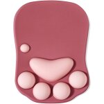 Tapis de souris avec repose poignet, tapis de souris ergonomique, tapis de souris chat kawaii, tapis ...