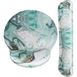 Tapis de souris et repose - poignet, tapis de souris ergonomique en mousse  mmoire, fournitures scolaires, ...