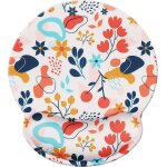 Tapis de souris avec repose - poignet, repose - poignet ergonomique noir pur, coussin de poignet antidrapant ...