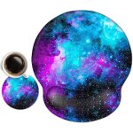 Tapis de souris avec repose poignet en gel, tapis de souris ergonomique, confort avec repose - poignet ...