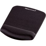 Tapis de souris - repose poignet plushtouch - mousse mmoire de forme - noir - 1 unit
