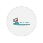 Tapis de souris rond b�b� �l�phant en cours