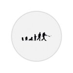 Tapis de souris rond b�b� �volution baseball