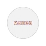 Tapis de souris rond chimie princesse couleur