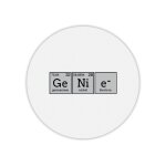 Tapis de souris rond imprim� chimie genie