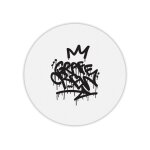 Tapis de souris rond imprim� graffcrew
