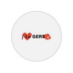 Tapis de souris rond imprim� j'aime la gers