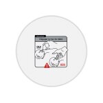 Tapis de souris rond imprim� nez