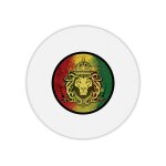 Tapis de souris rond imprim� reggae singe