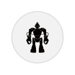 Tapis de souris rond imprimé robots géant Tapis de souris rond imprimé robots géant