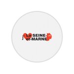 Tapis de souris rond j'aime la seine et marne