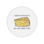 Tapis de souris rond kaamelott perceval la raclette 2