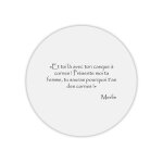 Tapis de souris rond merlin casque à corne citation kaamelott Tapis de souris rond merlin casque à corne citation kaamelott