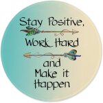 Tapis de souris rond, tapis souris pour ordinateur pc bureau portable, etanche surface lisse, base antidrapan ...